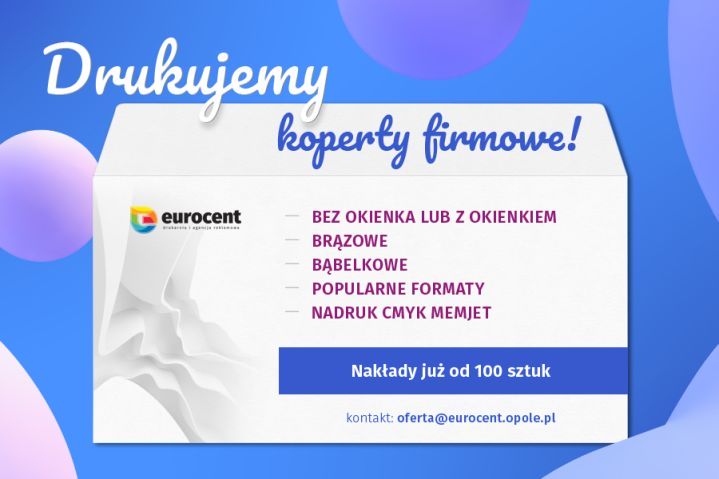 Druk kopert biurowych Eurocent Opole